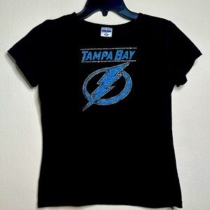 Jerzees ladies fit M(fits small). Tampa Bay Lightning Tee Shirt.